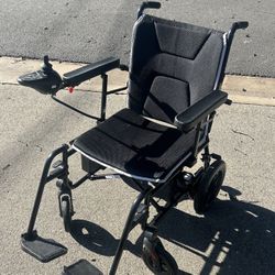 Brand New Lightweight, Electric Wheelchair, Heavy Duty Foldable Worth $700