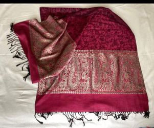 Jacquard Brocade Scarf for Women