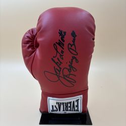 Jake LaMotta Autographed Boxing Glove