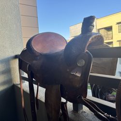Circle Y Team Penner Roping Saddle
