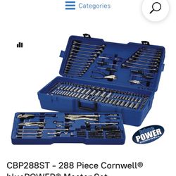 Cornwell 288 Piece Tool Set