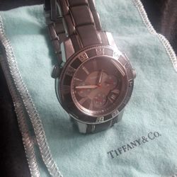 Tiffany&Co. Stainless Steel Watch Mens