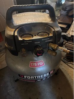 Fortress Ultra Quiet 6 Gallon Air Compressor – 175 PSI