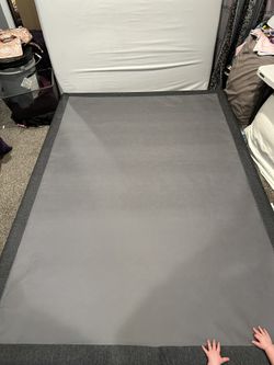 Full Size Mattress, Box Frame, And Metal Frame