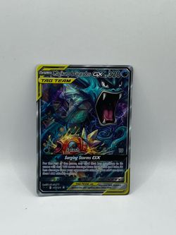Non TCG Pokemon Magikarp & Gyarados Gx Tag Team Fan Art Card