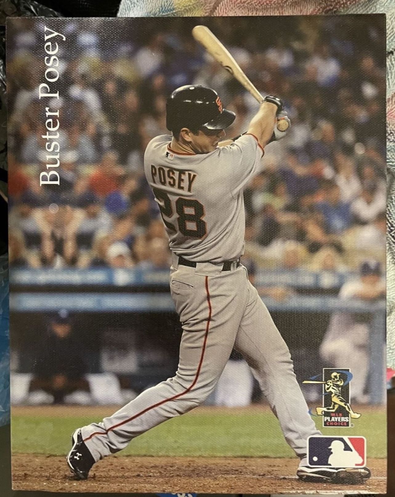 Baseball Canvas Pix  Buster Posey 6x7 