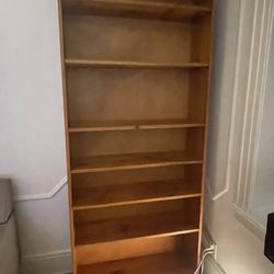 Solid Wood Bookcase/Shelf Unit- Gothic Cabinet Brand