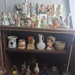 Huge Lot Of Vintage And Antique Knick Knacks 