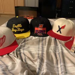 18 Baseball And Basketball Caps