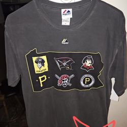 Pittsburgh Pirates Vintage Majestic Medium Shirt $20 Obi