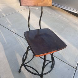 3 Bar Stools with Back