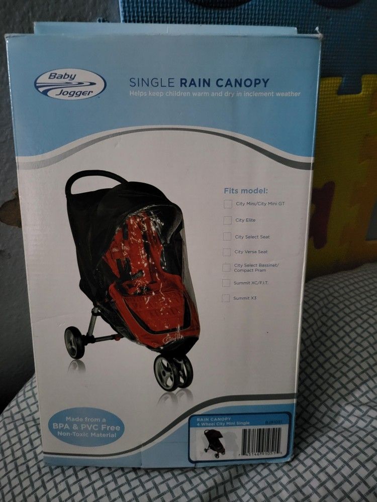 Baby Jogger Single Rain Canopy Stroller