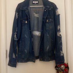 Between Us Jean Jacket