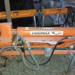 Yardmax 28 Ton Wood Splitter