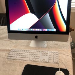 2017 Apple iMac 21.5-inch 4K Retina display 3ghz Intel i5 Processor 8gb Ram 1tb Hdd- Small Chip - Comes With Wired Keyboard And Mouse 