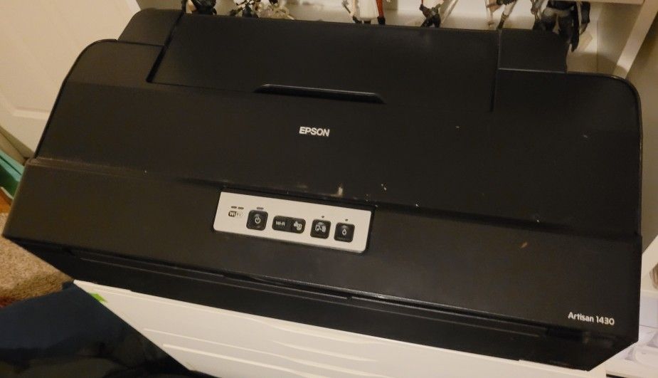 Epson Artisan 1430 Wireless Color Wide-Format Inkjet Printer (C11CB53201)