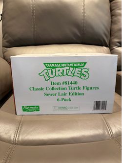 TMNT Classic Collection Sewer Lair Edition 6 Pack Playmates 81440