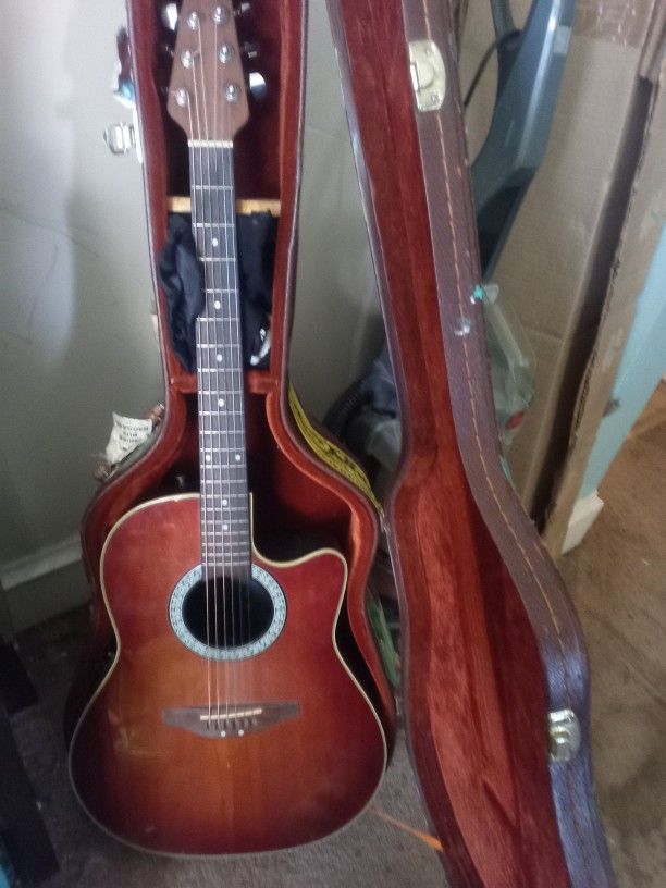 Guitar With Case!