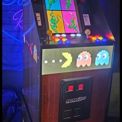 Retro Gaming Pac Man Arcade1up Cabinet With Over 15,000 Video Games 