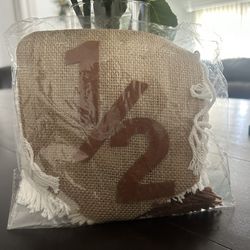 New 1/2 Birthday Banner For High Chair