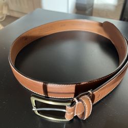 Joseph Abboud Leather Belt Size 34