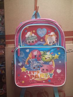 Shopkins Backpack 16 inches tall