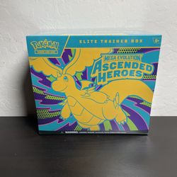 Ascended Heroes ETB Sealed Pokemon