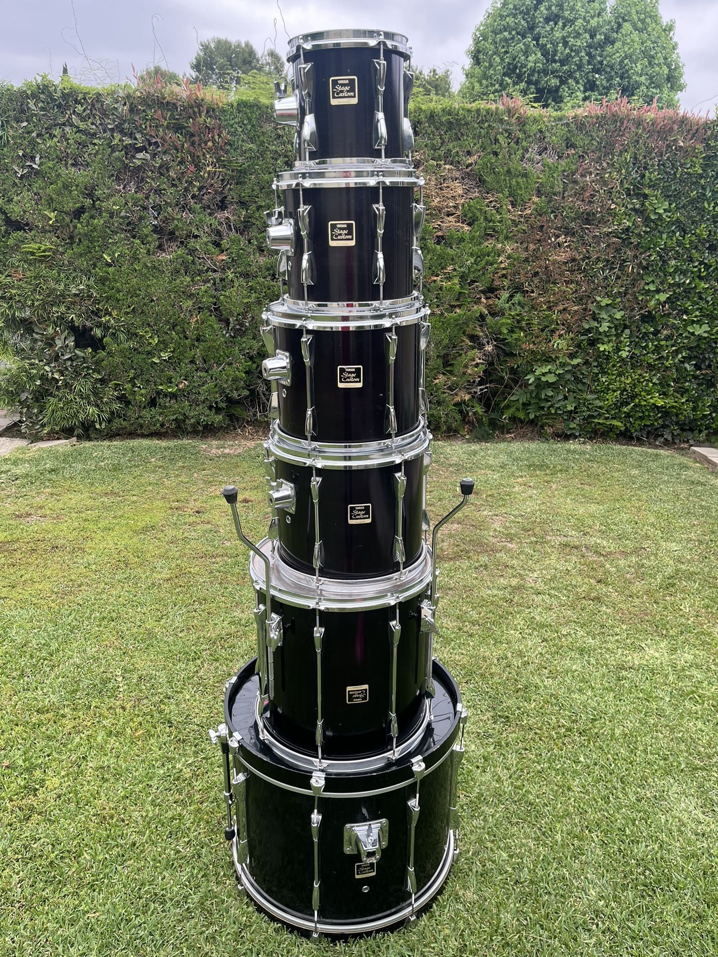 Yamaha Stage Custom 6 Piece Drum Kit