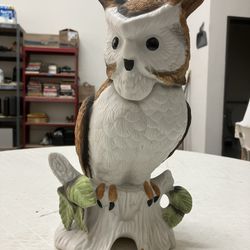 Ceramic Owl Home Decor