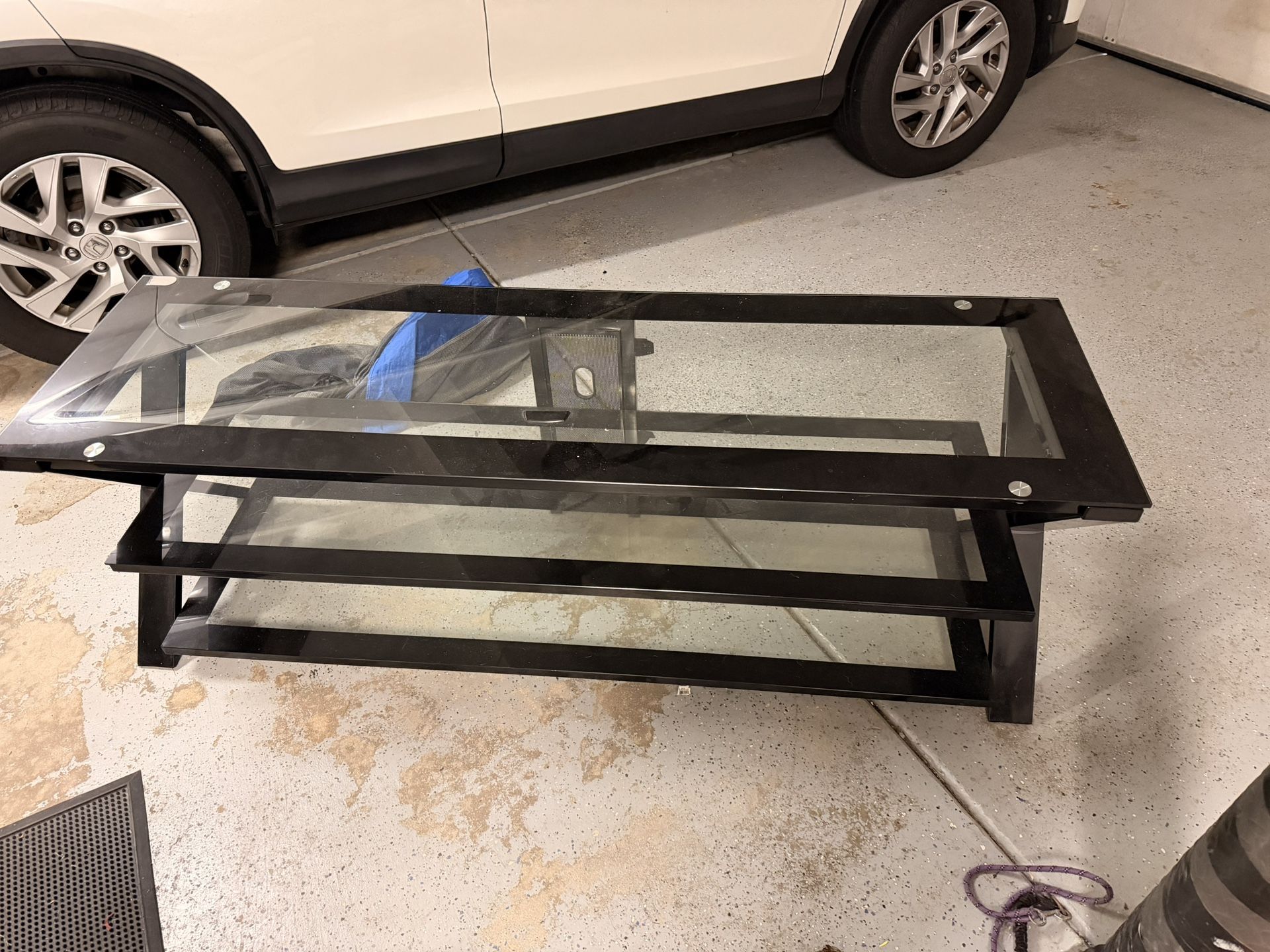 Glass Tv Stand / Entertainment Center