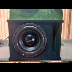 12” Rockville Destroyer 3000 W Amp With Ct Sounds Ported Box