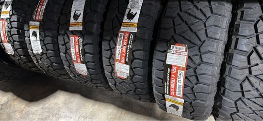 35x12.50x20 Nitto ridge grapplers