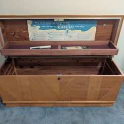 Vintage Cavalier Red Cedar Hope Chest