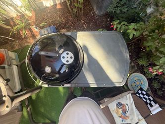 Weber Charcoal Grill with Accessories