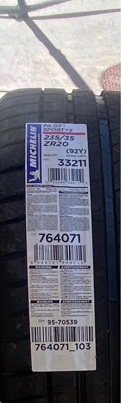Michelin Tires Brand New