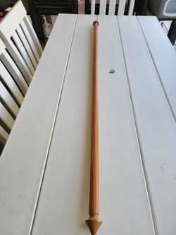 Wooden Hanging Rod