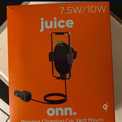 Wireless phone car charger