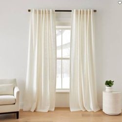 West Elm Linen Curtains 