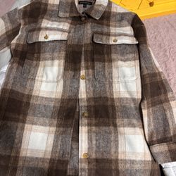 Banana Republic Flannel Sweater