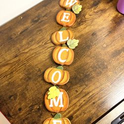 Fall Welcome Door Sign