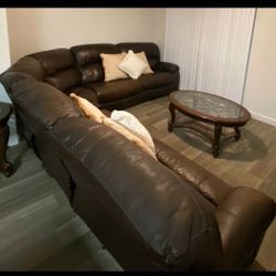 Leather Couches 
