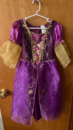 Youth Disney Rapunzel Tangled Dress Up Dress Size 4-6x