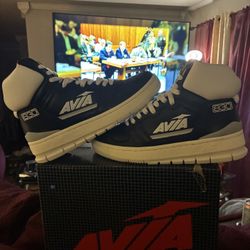 Avia 830 Men's Basketball Shoes, Retro High Top Sneakers Size 6.5m/8w