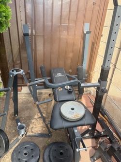 Exercise weight set