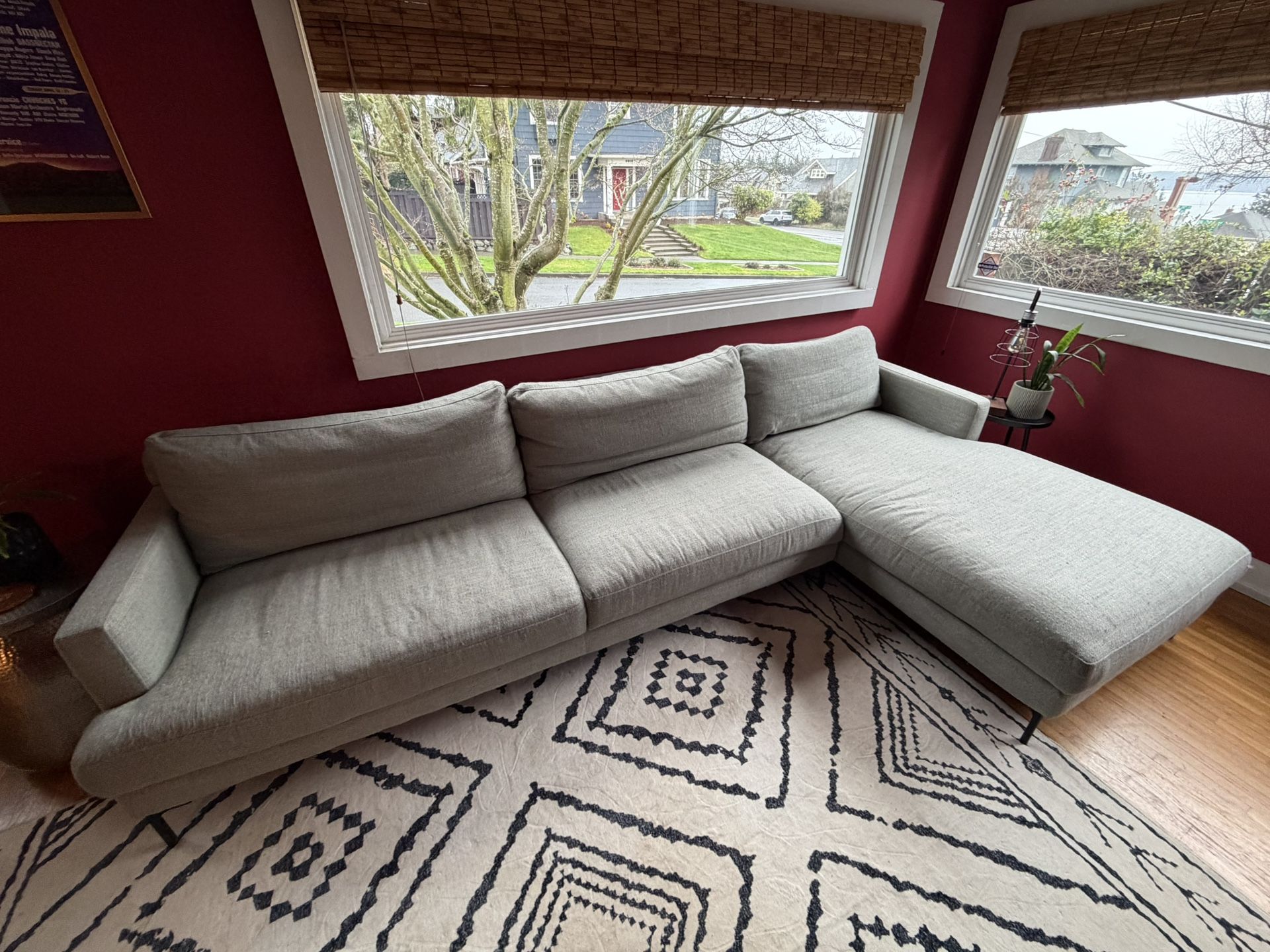 Sectional Chaise Sofa Couch
