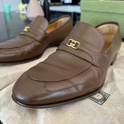 Gucci Interlocking G Loafers for Men - Used Twice $1000 Value 