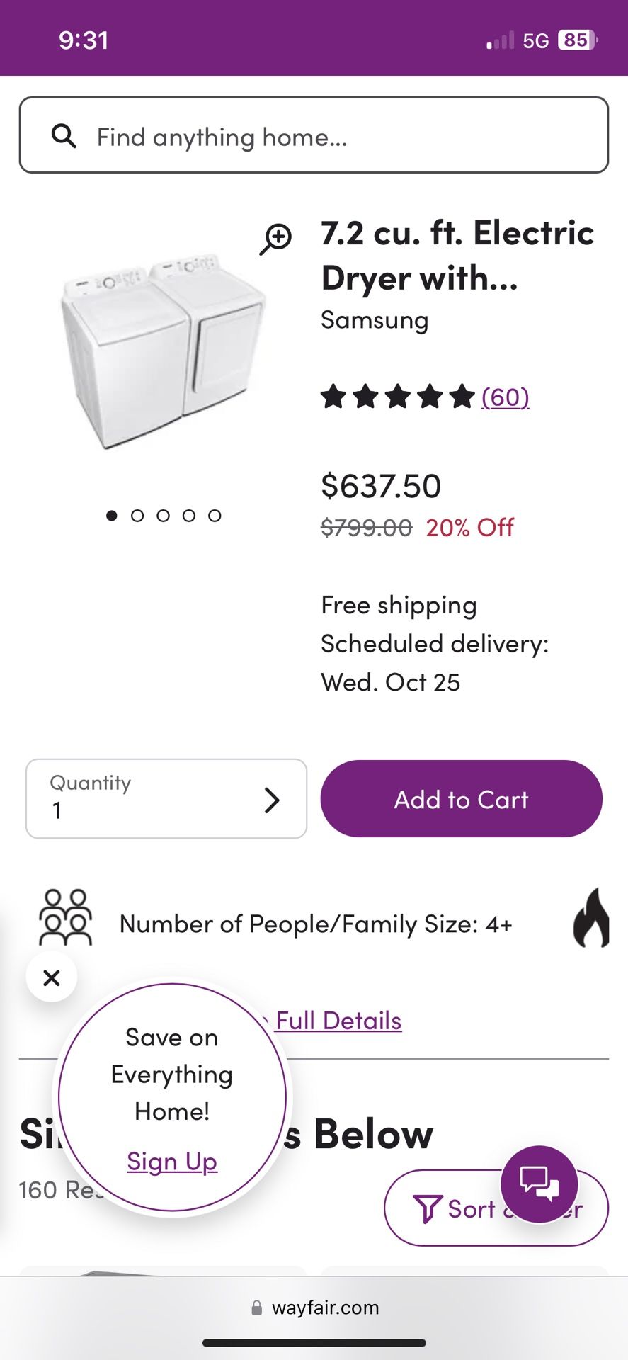 Washer And Dryer