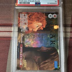 2022 Weiss Schwarz Card Pixar Brave PXR/S94-069PXR PXR Rare Japan - PSA 10