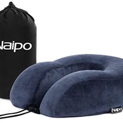 Naipo Travel Pillow Memory Foam Neck Support Pillow Reading Midday Rest Pillow U Shape with Cooling Gel  Pillow New $10.00