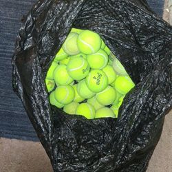 100 tennis balls for $20 for Dogs, Chairs, Etc.